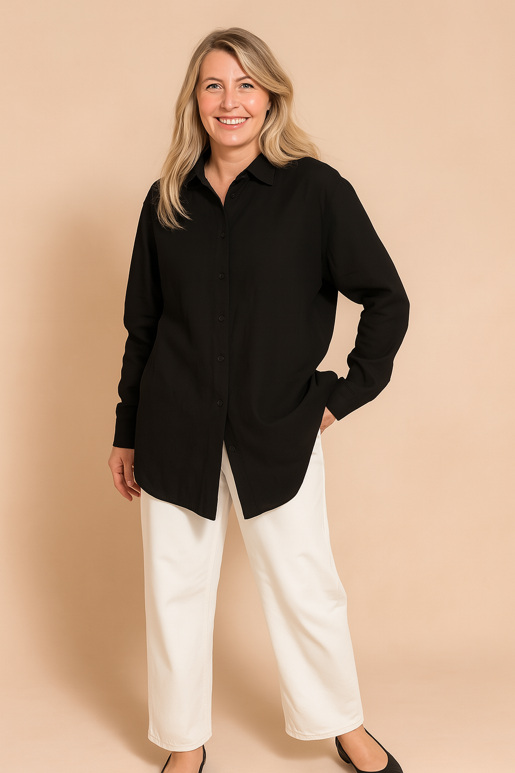 CHLOE | Stylish blouse with a loose fit 5