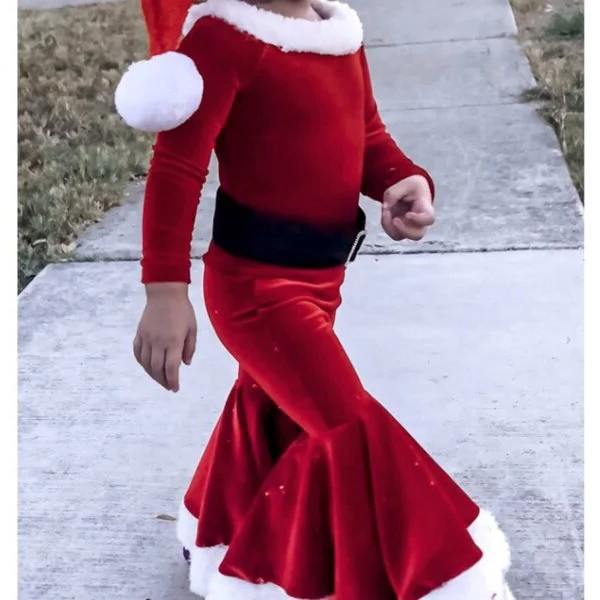Christmas Santa Claus Costume 4