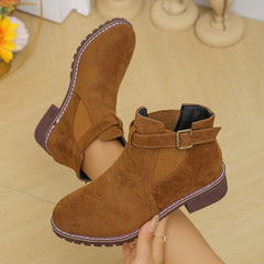 Chunky Heel Winter Boots for Women – Stylish & Cozy 2