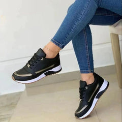 Comfortable Lace-Up Sneakers for Women – Stylish Design for All-Day Wear 3