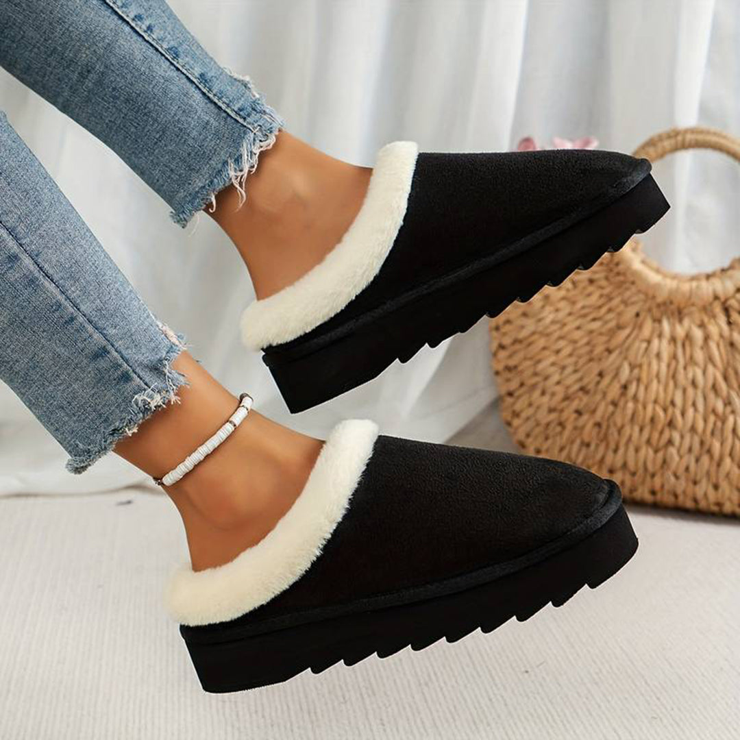 Cozy Slip-On Snow Boots for Women – Stylish & Warm for Winter Adventures 1