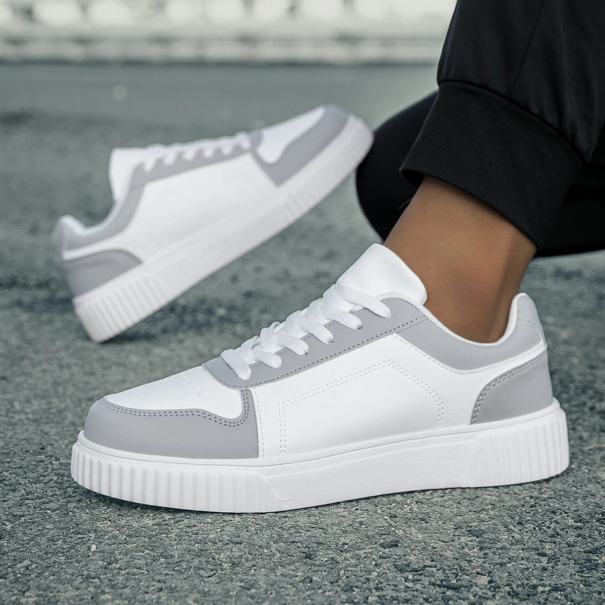 Cushioned Casual Sneakers for Women – Non-Slip Grip Comfort Design 8