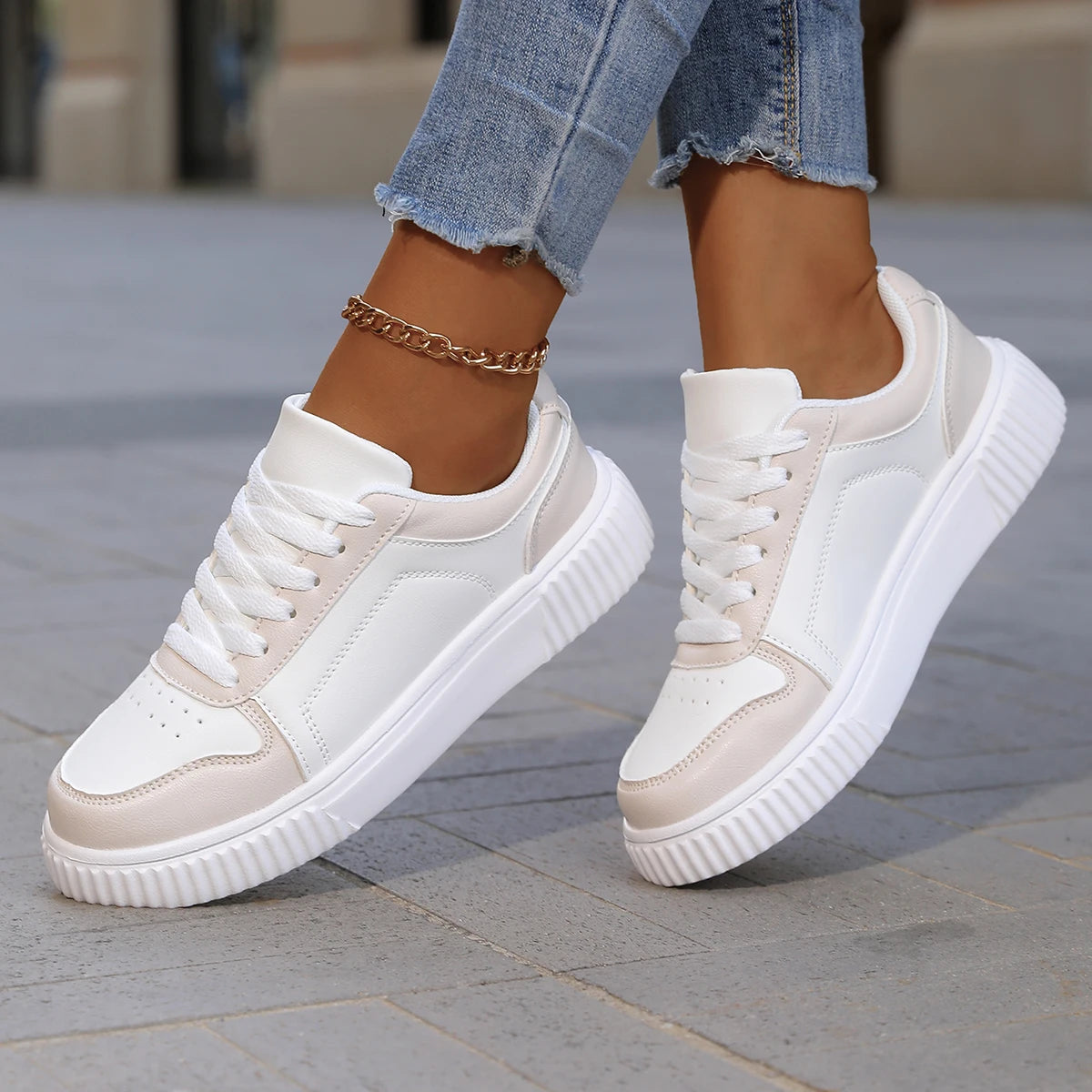 Cushioned Casual Sneakers for Women – Non-Slip Grip Comfort Design 9