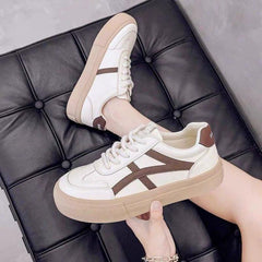 Cushioned Lace-Up Sneakers for Women – Stylish & Comfortable 1