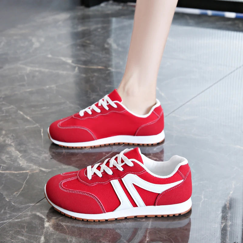 Cushioned Lace-Up Sneakers for Women – Stylish & Versatile for All-Day Wear 4