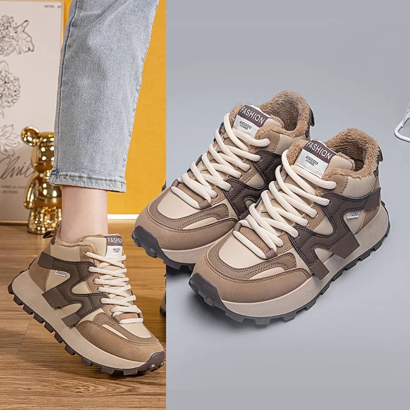 Cushioned Sole Ankle Boots for Women – Warm & Stylish for Winter 2