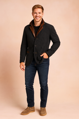 Dennis | Men's Vintage Button-Down Jacket | Casual 2