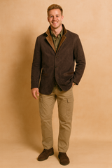 Dennis | Men's Vintage Button-Down Jacket | Casual 3