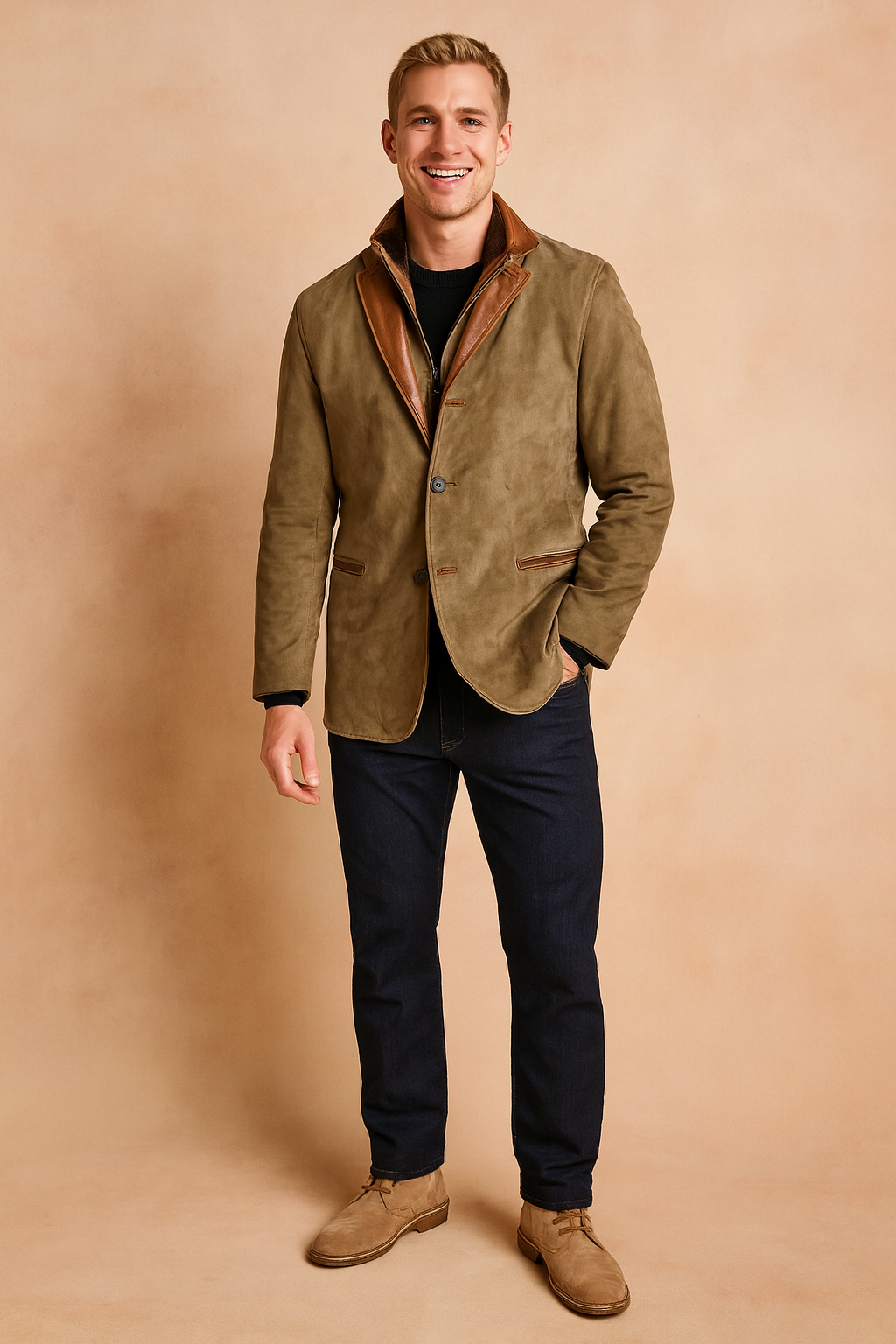 Dennis | Men's Vintage Button-Down Jacket | Casual 4