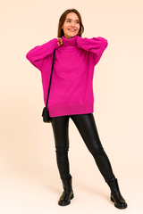 Eliza | Classic turtleneck sweater in a loose fit 1