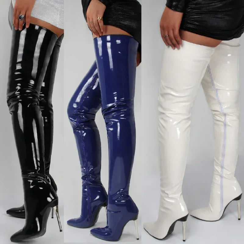 Fashionable over-the-knee boots for women | Pointed toe 6
