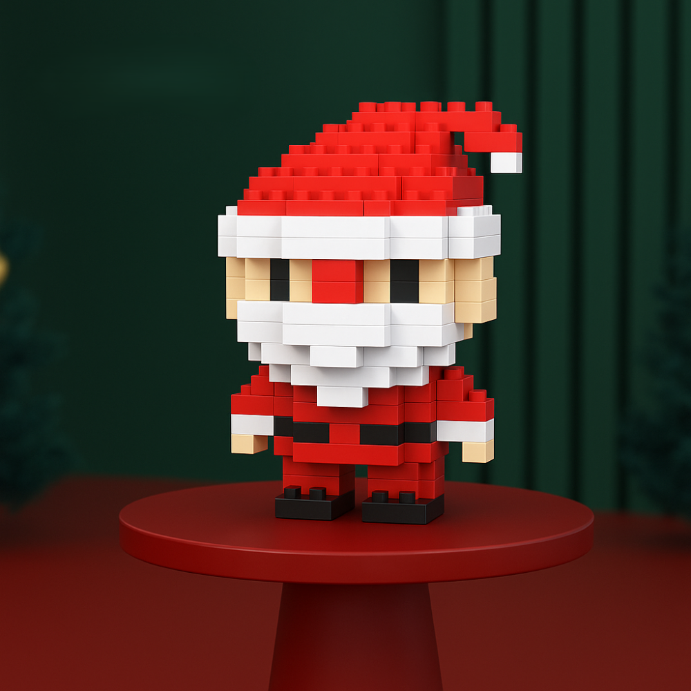 FestiveBlocks | Creative Building Toy Set for Family Holiday Fun 0