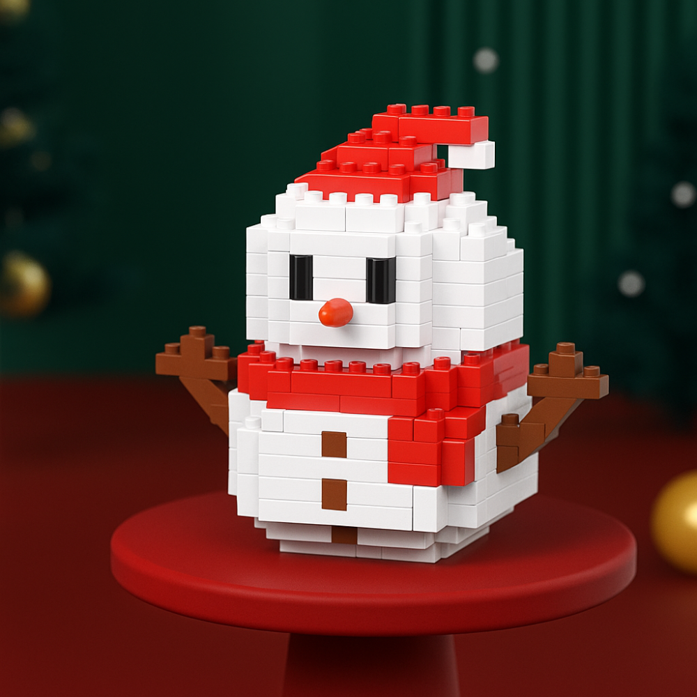 FestiveBlocks | Creative Building Toy Set for Family Holiday Fun 7