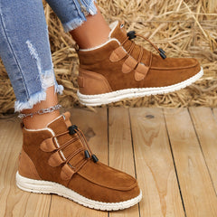 Fleece-Lined Sneaker Boots – Warm & Stylish Winter Footwear for Women 2