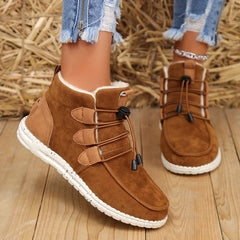 Fleece-Lined Sneaker Boots – Warm & Stylish Winter Footwear for Women 3
