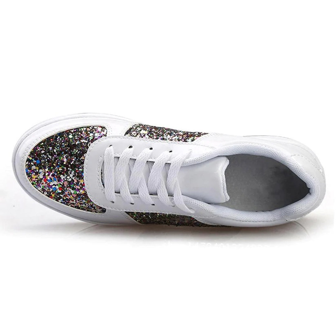 Glitter Platform Sneakers for Women – Stylish & Comfortable Casual Footwear 6