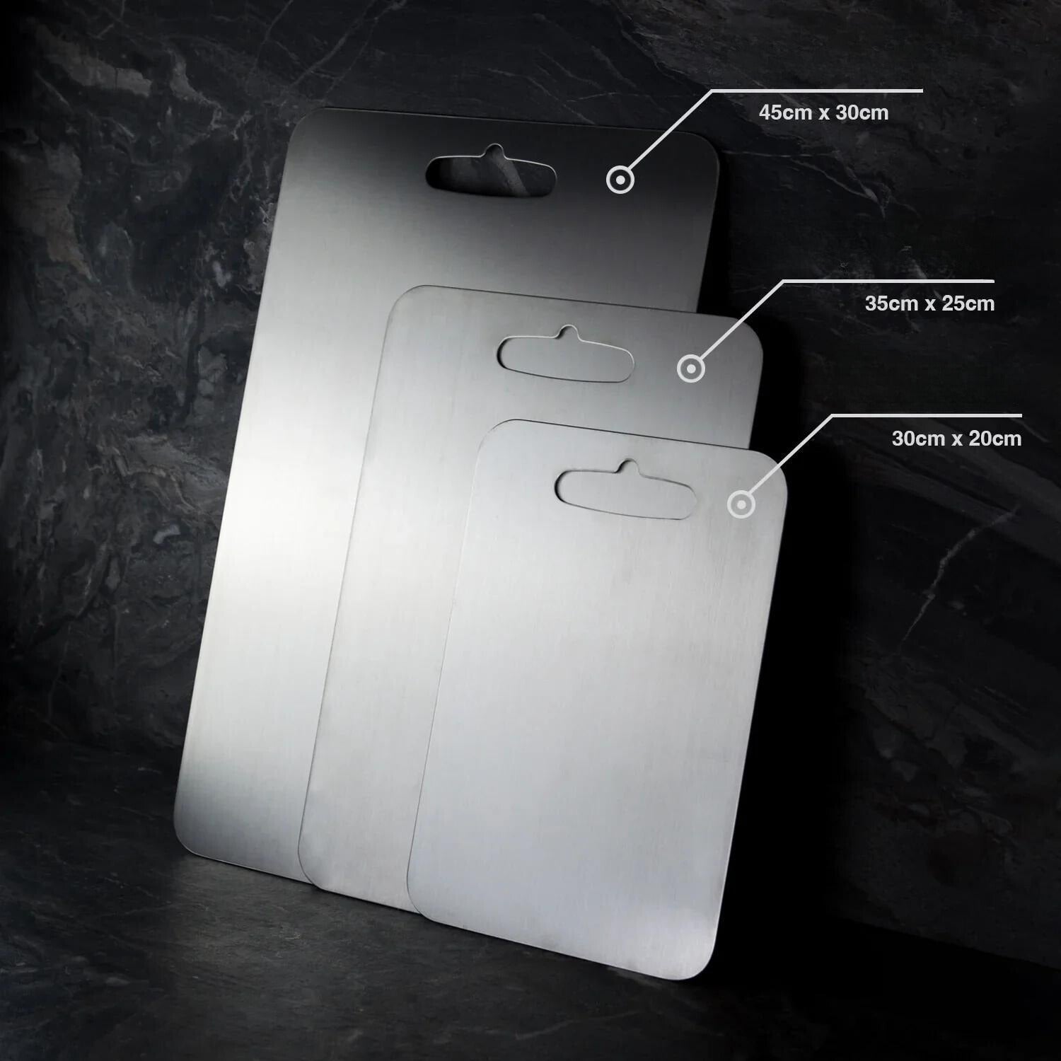 HEALTHY KITCHEN – Titanium cutting board without BPA and microplastics 0