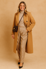 Hain | Long Double-Breasted Women's Coat 1