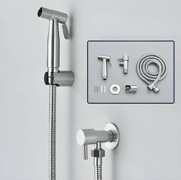 Handheld Bidet Sprayer for Toilet Hygiene - Adjustable Water Flow, Easy Installation, Modern Design 1