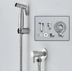 Handheld Bidet Sprayer for Toilet Hygiene - Adjustable Water Flow, Easy Installation, Modern Design 1