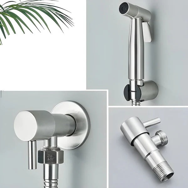 Handheld Bidet Sprayer for Toilet Hygiene - Adjustable Water Flow, Easy Installation, Modern Design 4