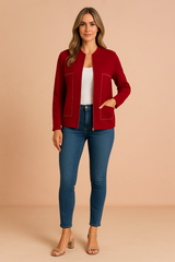 Hannah | Modern Zipper Blouse 3