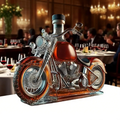 Harley Motorcycle Shaped Whiskey Decanter for Home Bar 1