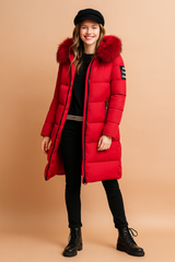 Helena | Long Winter Parka with Hood 0