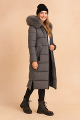 Helena | Long Winter Parka with Hood 1