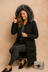 Helena | Long Winter Parka with Hood 3
