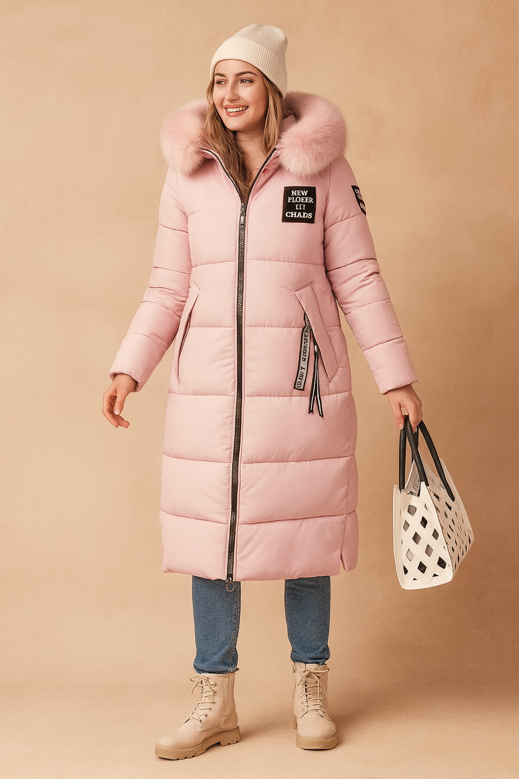Helena | Long Winter Parka with Hood 4