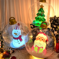 Inflatable Outdoor Christmas Ball With Lights (LED) 2