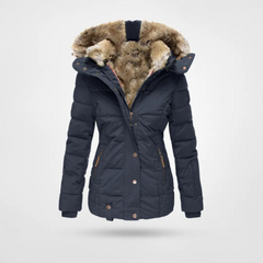 Invy | Women's Winter Puffer Parka Jacket | Warm 2