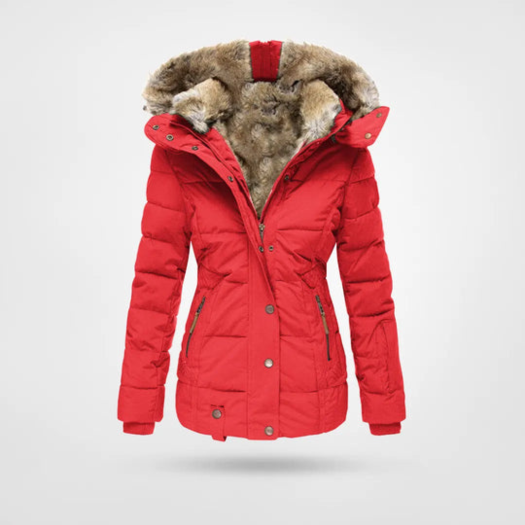Invy | Women's Winter Puffer Parka Jacket | Warm 3