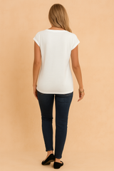 KATHY | Classic V-Neck Top 1