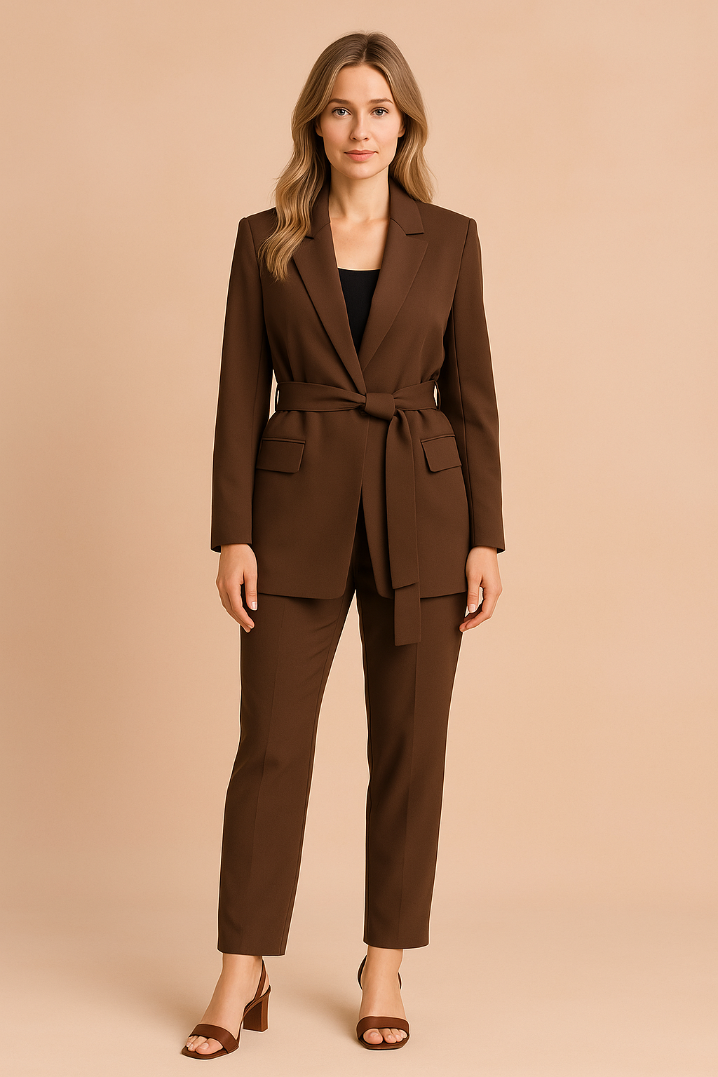 Kiera | Elegant Blazer with Belt 3