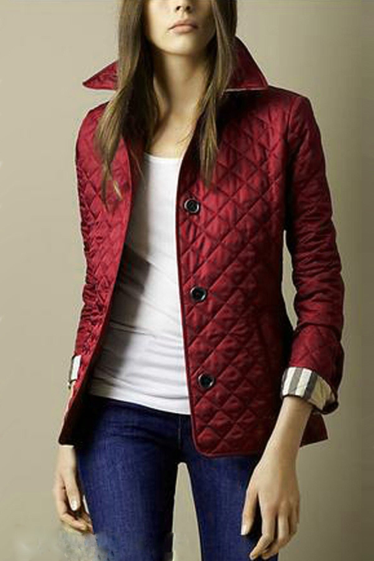 Kylee | Women's Casual Puffer Jacket | Button Down 0