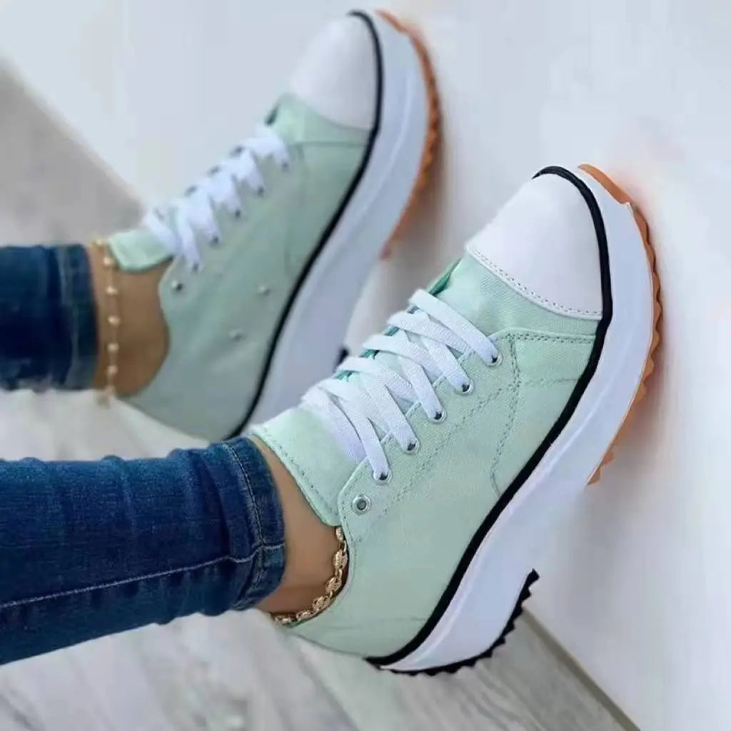 Lace-Up Casual Sneakers for Women – Stylish & Comfortable 5