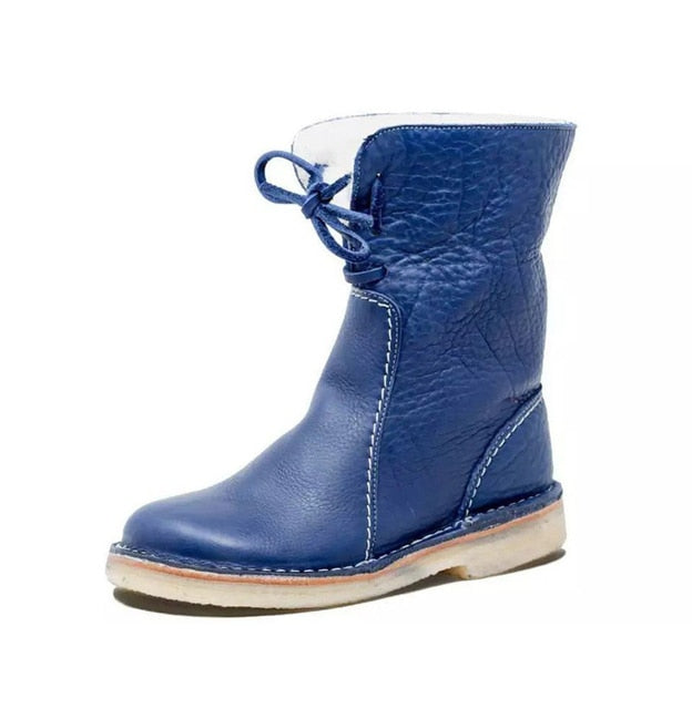 Lace-Up Winter Boots for Women – Cozy & Stylish Design 11