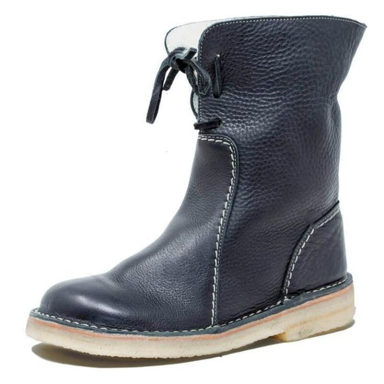 Lace-Up Winter Boots for Women – Cozy & Stylish Design 12
