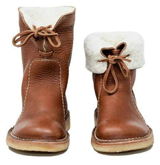 Lace-Up Winter Boots for Women – Cozy & Stylish Design 2