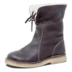 Lace-Up Winter Boots for Women – Cozy & Stylish Design 3
