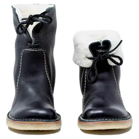 Lace-Up Winter Boots for Women – Cozy & Stylish Design 6