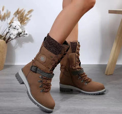 Lace-Up Winter Boots for Women – Stylish & Cozy Comfort 1