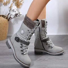 Lace-Up Winter Boots for Women – Stylish & Cozy Comfort 2