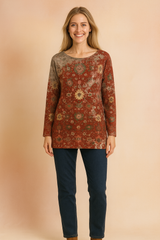 Lena | Deep V-neck sweater 1