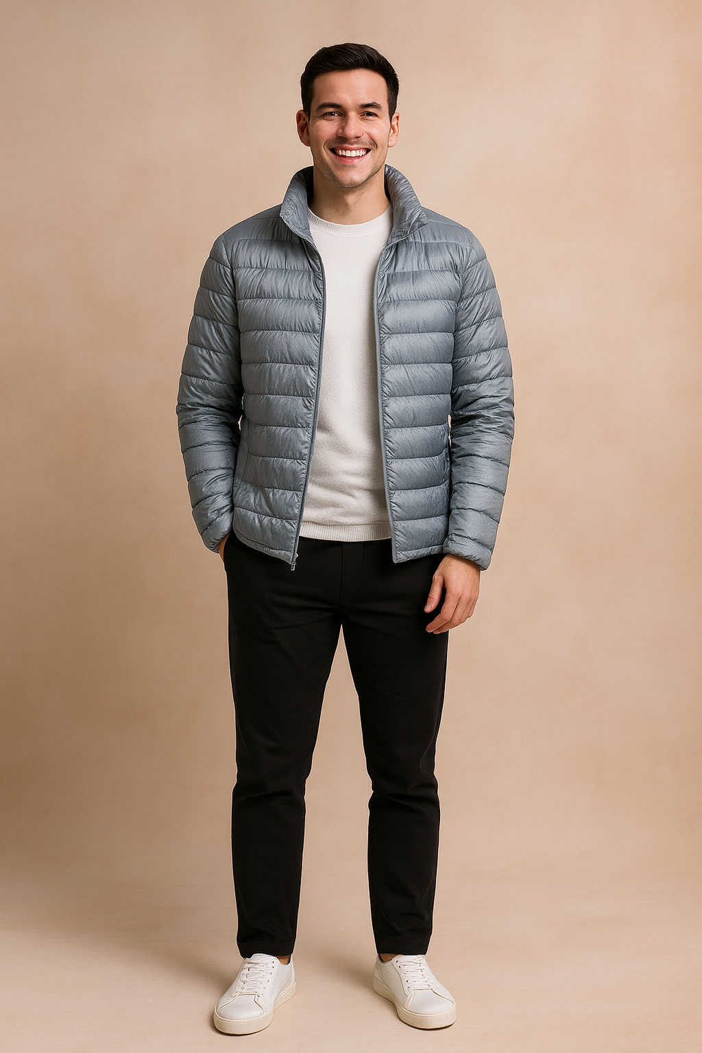 Leo | Men's Zipper Down Jacket 4