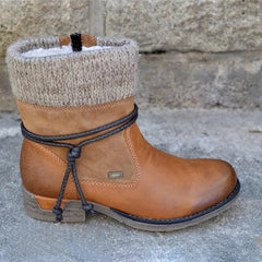 Low Heel Retro Boots for Women – Stylish & Cozy Comfort 0
