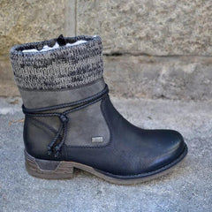 Low Heel Retro Boots for Women – Stylish & Cozy Comfort 3