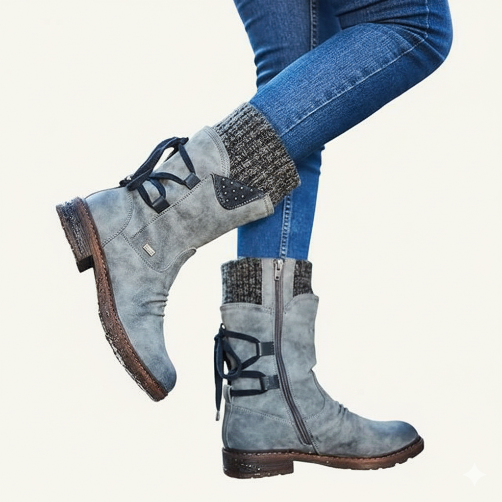 Low Heel Winter Boots for women | Comfortable & Warm Design 10